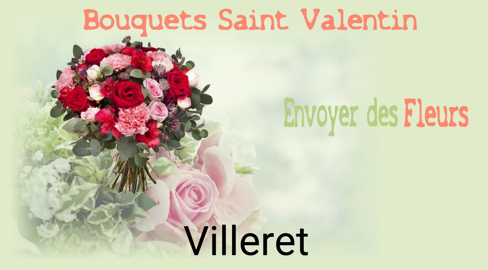 Roses de Saint-Valentin livrées à Villeret